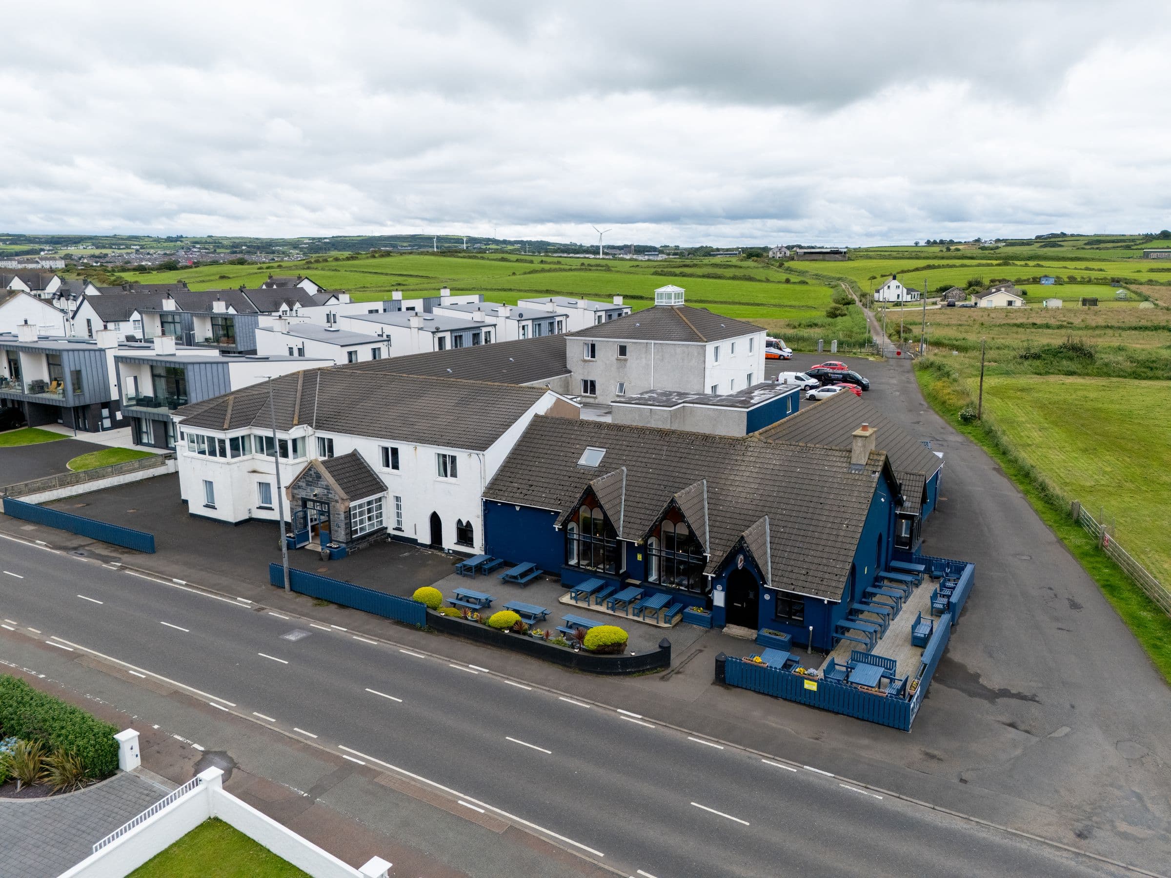 The Salty Cow, Portrush — exterior on the Causeway Coast
